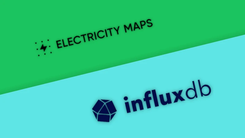 Electricity Map with InfluxDB